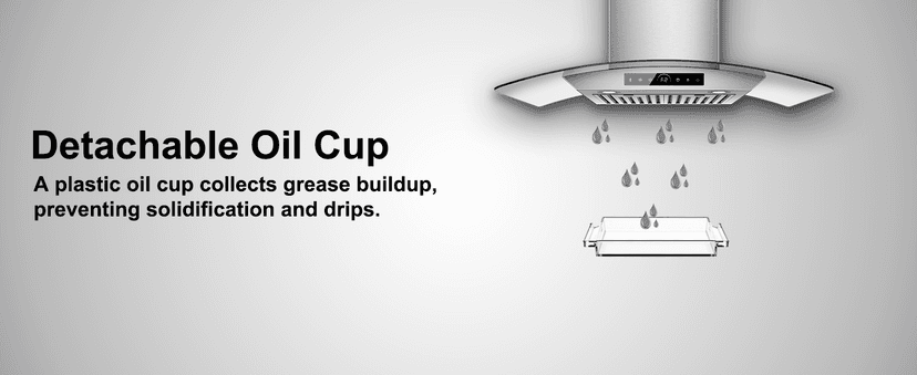 30 inch Range Hood Wall Mount, 1200 CFM with 4-Speed Gesture Sensing & Touch Control, Stainless Steel Ducted Kitchen Stove Vent Hoods with 2 LED Lights, Time Setting, Dishwasher-Safe Baffle Filters