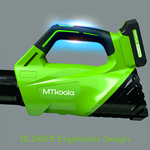 2025 Upgrade Leaf Blower, Leaf Blower Cordless with 2*2.6AH Batteries and Fast Charger, 450CFM &150MPH and 2 Speed Mode, Lightweight Electric Leaf Blowers for Lawn,Yard, Leaves, Dust,Snow Care(Green)