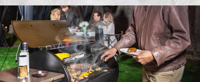 Z GRILLS Wood Pellet Grill Smoker with PID 2.1 Controller, 704 Cooking Area, Meat Probes, Rain Cover for Outdoor BBQ, 7002C