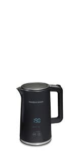 Hamilton Beach 1.7 Liter Temperature Control Electric Kettle, Water Boiler & Heater, Fast Boiling 1500 Watts, BPA Free, Cordless, Auto-Shutoff and Boil-Dry Protection, Stainless Steel (41020R)