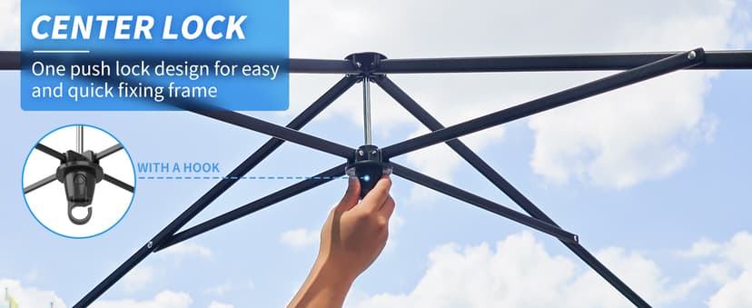 10x10 Pop Up Canopy with Sidewalls, Easy Up Canopy Tent, Heavy Duty Tents for Parties, One Person Set Up Event Tent, Grey