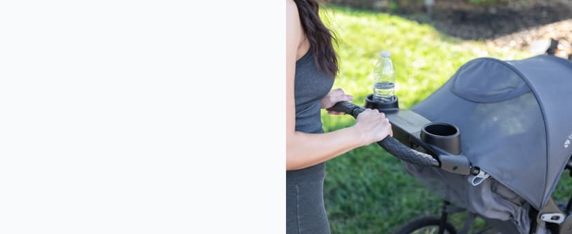 baby Trend Expedition® Jogger Travel System with EZ-Lift™ Infant Car Seat, Dash Black