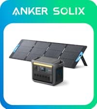 Anker SOLIX C1000 Portable Power Station, 1800W (Peak 2400W) Solar Generator, Full Charge in 58 Min, 1056wh LiFePO4 Battery for Home Backup, Power Outages, and Outdoor Camping (Optional Solar Panel)