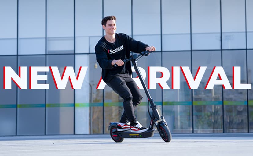 iScooter Electric Scooter for Adults,50/30 Miles Range, 28 MPH Top Speed, 800/750W Motor, 10" Pneumatic Tires, Foldable Dual Shock Absorption Commuting E Scooter with APP & Turn Signals & Storage Bag