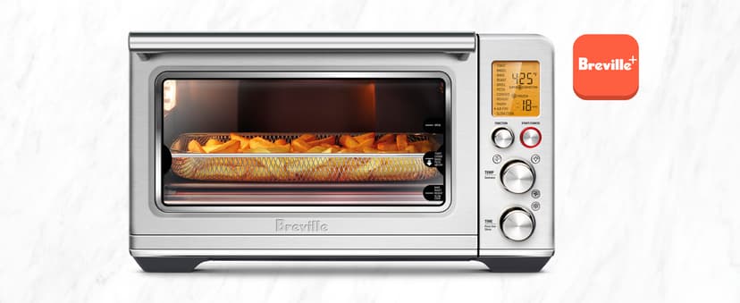 Breville BOV860BSS Smart Oven Air Fryer and Convection Oven, Brushed Stainless Steel