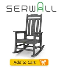 SERWALL 5 Pieces HDPE Outdoor Sofa Set with Cushions, All Weather Use Patio Conversation Couch Loveseat Furniture with Coffee Table for Balcony, Deck, Poolside, Grey Frame with Khaki Cushions