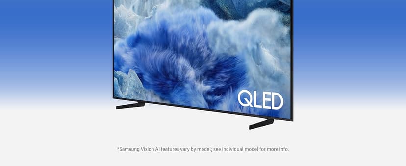 Samsung 50-Inch Class QLED Q8F 4K UHD Smart TV (2025 Model) Q4 AI Processor, 100% Color Volume with Quantum Dot, AirSlim Design, Endless Free Content, Samsung Vision AI, Alexa Built-in