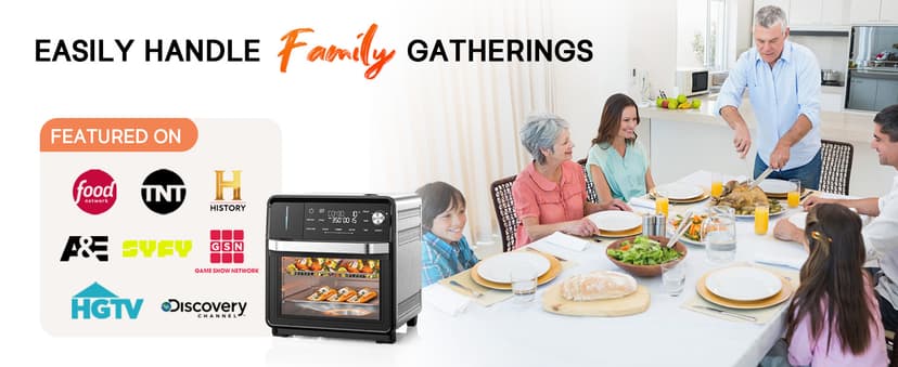 Nuwave Combi Steam Oven, 16Qt All-in-One Stainless Steel Multi-Cooker: Air Fry, Toast, Steam, Sous Vide & More, Precise 50-450°F, Adjustable Moisture, 120 Presets, Programmable Memories, Easy to Clean