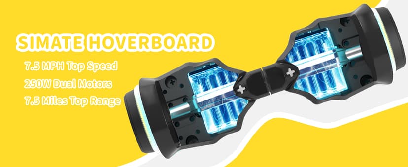Scooter, Colorful LED Light-Up Wheels, Bluetooth Speakers and APP, Dual 250W Motors, 8.5 mph Max Speed & 8.5 Miles Max Range, Gifts for Kids Adults Girls Boys