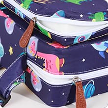 Toddler Booster Seat for Dining Table, Dinosaur Booster Seat for Table with Backrest and Adjustable Seat Belts Non-Slip Bottom Portable Booster Seat Increasing Cushion for Kid Baby Eating Travel Home