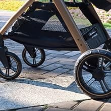 2 in 1 Baby Stroller, Convertible Bassinet Pushchair for Infants and Newborns 0-36 Months