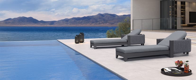 PURPLE LEAF 14' x 24' Louvered Pergola 94AS Modern Oversize Aluminum Gazebo with Adjustable Roof for Patio Deck Backyard Plus Size Gray Pergola