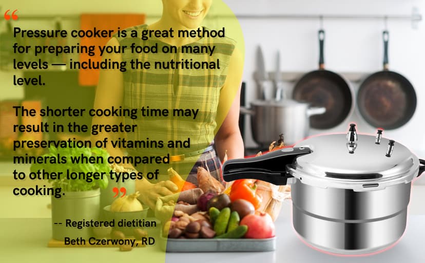 16 Quart Pressure Cooker, 10 Psi Induction Compatible Pressure Canner w/Stainless Steel Honeycomb Base, Heavy Gauge Aluminum, Quality Steamer Rack Included