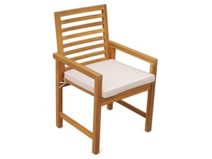 Tranquillo Oasis Wooden Rocking Chair for Patio, Porch, or Indoor Use – Classic Acacia Wood Rocker with Sturdy Frame, Comfortable Slatted Seat, Smooth Rocking Motion – Farmhouse Outdoor Chair