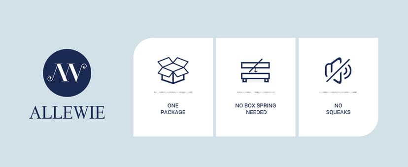 Allewie 14 Inch Queen Size Metal Platform Bed Frame with Victorian Vintage Headboard and Footboard/Under Bed Storage/No Box Spring Needed/Easy Assembly/Noise Free/Mattress Foundation/Black