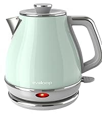 1.7L Electric Kettles, BPA Free Tea Kettle, Hot Water Boiler Heater, Stainless Steel Teapot, Auto Shut-Off & Boil-Dry Protection, 120V/1500W