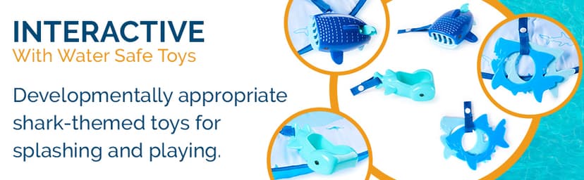 Swimways Ultra Baby Spring Float, Premium Inflatable Baby Pool Float with Sun Canopy, Fast Inflation & Carry Bag (9-24 Months), Mermaid Toys for Kids