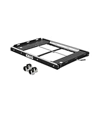 ICECO APL55 Dual Zone Portable Refrigerator Bluetooth Controlled, 55 Liter 12v refrigerator with SECOP Compressor, DC 12/24V, AC 110-240V, for Truck, Car and Home, -4℉~68℉(Silver)