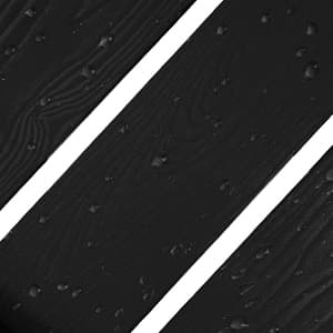 MXIMU Modern Adirondack Chairs Set of 4 Weather Resistant with Cup Holder Oversize Plastic Fire Pit Chairs Plastic Outdoor Chairs for Firepit Area Seating (Black)