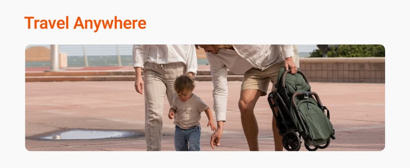 Lightweight Baby Travel Stroller with Carbor Fiber Frame, Compact & Airplane-Friendly, One-Handed Folding Design, 11.6 lbs, Perfect for Toddlers, Jet