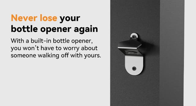 Hardtop Grill Gazebo 6'x12'with Side Shelf, Outdoor Gazebo with Bottle Opener & Hooks, Grill Canopy with Sturdy Rustproof Design for Backyard, Garden, Patio,Black