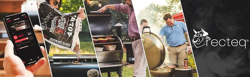 recteq Pellet Grill - Road Warrior 340, Portable Electric Pellet Smoker Grill, BBQ, Wood Pellets, Sear, Smoke, and More