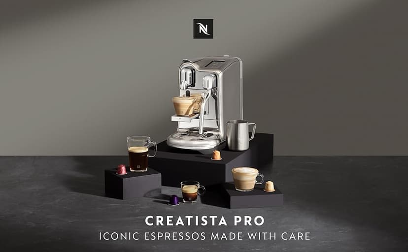 Nespresso Breville Creatista Pro BNE900BSS, Brushed Stainless Steel