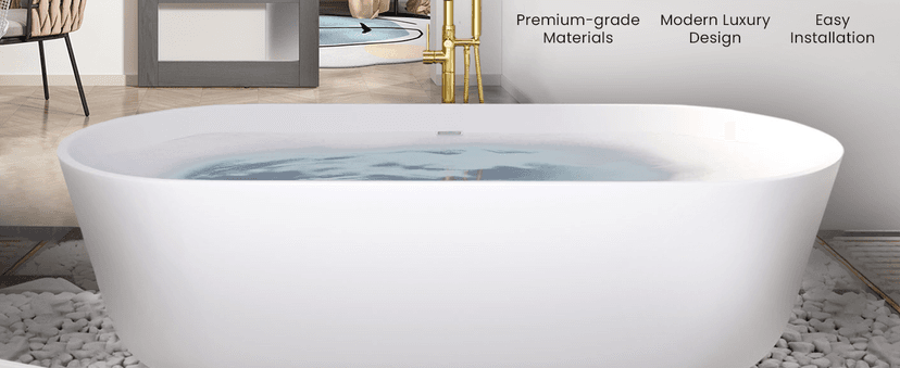 ANZZI Tubs Series Right Drain Quick Fill Walk-In Whirlpool and Air Tub with Powered Fast Drain in White Finish 36 in. x 60 in. | AMZ3660RWD