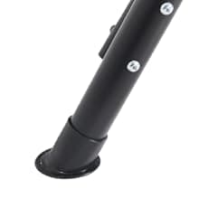 3-Seat Patio Swing Chair, Outdoor Porch Swing with Adjustable Canopy and Durable Steel Frame for Patio, Garden, Poolside(Brown)