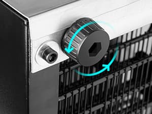 BODEGA 24 Inch Wine Cooler Refrigerator, 46 Bottle Dual Zone Wine Fridge with Double-Layer Tempered Glass Door,wine refrigerator with Temperature Memory Function, Built-in or Freestanding wine cooler.