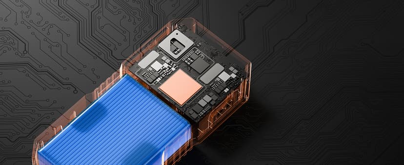 OXILAM Jump Starter 6000A for All Gas/12L Diesel, Car Battery Jumper Starter Portable, 12V Lithium Jump Box with Jumper Cables, LED Display, LED Light, Power Bank with USB, Type C Port