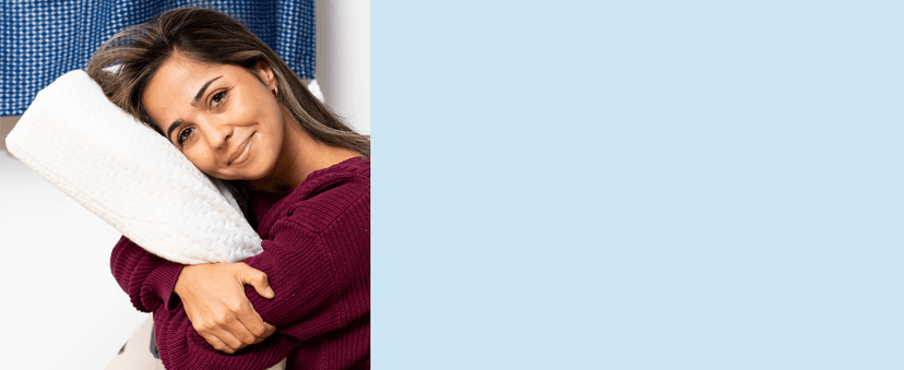 Dosaze Contoured Orthopedic Pillow, Queen Size Bed Pillow for Neck Pain Relief - Medium Firm, Bed Pillow for Back, Stomach and Side Sleepers, CertiPUR-US/Oeko-Tex