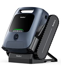 Beatbot AquaSense Cordless Robotic Pool Vacuum Cleaner - Intelligent Path Opimization, Cleans Floor, Walls, and Waterline - Suitable for Above & In-Ground Pools up to 2,260 sq.ft, Light Gray