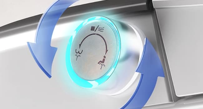 Electric Bidet Toilet Seat Elongated, Heated Toilet Seat, Instant Warm Water, Warm Air Dryer, Rear Feminine and Oscillating Washing, Wireless Remote, Night Light, Slow Close Lid, LED Display