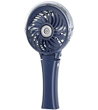 HandFan Upgraded Portable Handheld Misting Fan, Rechargeable Personal Mister Fan, Spray Water Mist Fans, Foldable Mini Cooling Hand Fans for Summer Beach Travel Concerts, Gifts for Women(Royal Blue)