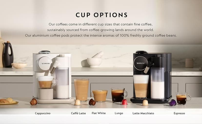 Nespresso Gran Lattissima by De'Longhi, White