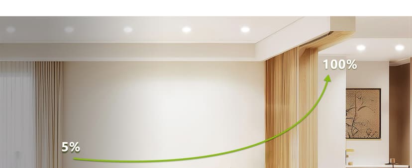 DAMINY 24 Pack 6 Inch LED Recessed Lighting with Junction Box,5CCT,Ultra-Thin Recessed Light,11W 1100lm, Dimmable Canless Wafer Ceiling Light, High Brightness - ETL