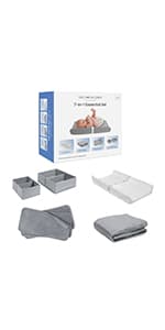 Delta Children Lancaster 4-in-1 Convertible Baby Crib, Bianca White