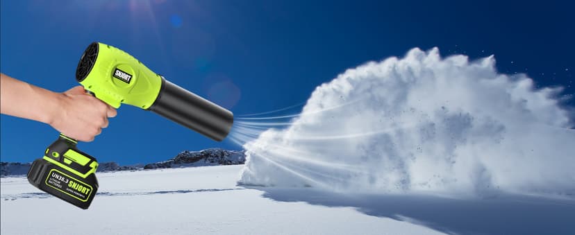 Leaf Blower Cordless with Battery and Charger, 500,000 RPM, Extended Nozzle, Lightweight Handheld Design, Turbo Jet Blower for Patio Cleaning,car Blowing Water, Lawn Care, Blowing Leaves and Dust