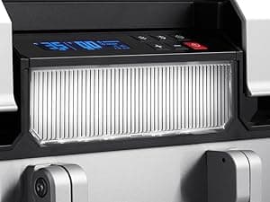 ICECO APL55 Dual Zone Portable Refrigerator Bluetooth Controlled, 55 Liter 12v refrigerator with SECOP Compressor, DC 12/24V, AC 110-240V, for Truck, Car and Home, -4℉~68℉(Silver)