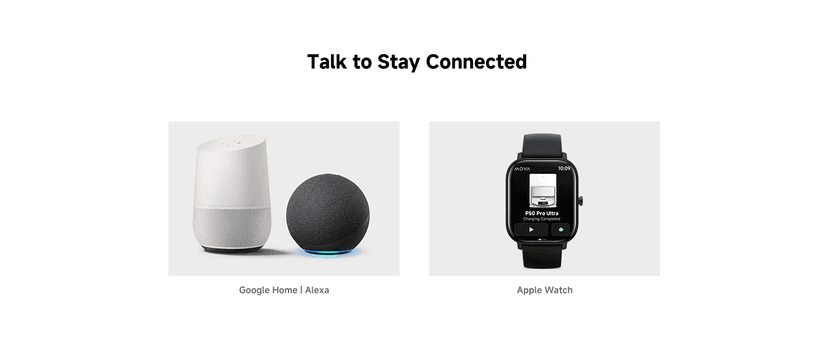 Mova P50 Pro Ultra Robot Vacuum and Mop, 19,000Pa Suction with Anti-Tangle Brush, Removable & Liftable Mop for Carpet & Floor, 167℉ Mop & Washboard Self Drying & Cleaning, Auto Empty & Refill