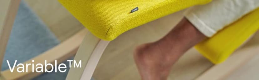 Varier Variable Balans Original Kneeling Chair Designed by Peter Opsvik (Black Revive Fabric with Black Ash Base)