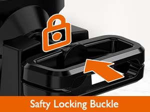 Waffle Maker, 1400W Belgian Waffle Maker, Double Waffle Iron 180° Flip, Rotating Nonstick Plates, Adjustable Browning Control, Locking Buckle & Cool Touch Handle, Removable Drip Tray, Stainless Steel