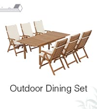 OC Orange-Casual Stackable Patio Dining Chairs Set of 4, Outdoor Acacia Wooden Chairs w/Armrest & Removeable Fabric Cushion, for Porch, Backyard, Garden, Indoor, Beige