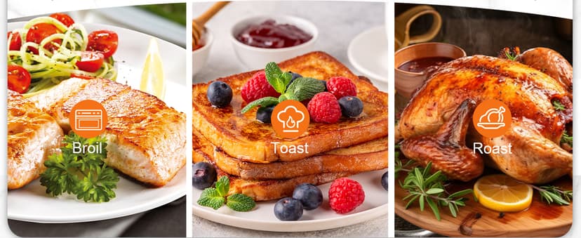 Nuwave Bravo Pro Smart 21QT Toaster Oven Air Fryer Combo, Convection Oven Countertop, 10 functions all in 1, with even & quick crisp technology, 50-450°F, 1800W, Stainless Steel