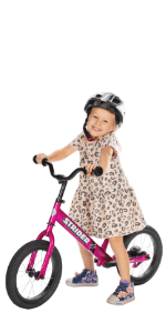 Strider 14x, Balance Bike for Kids 3 to 6 Years - Includes Custom Grips, Padded Seat, Performance Footrest & All-Purpose Tires - Easy Assembly & Adjustments