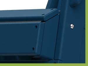 GREENVINES Folding-Adirondack-Chairs-Set-of-2 | HDPE Plastic | Fire Pit Chair | All Weather | Cup Holder | Blue | for Deck Backyard Patio Outdoor Garden