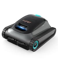 AIPER Cordless Robotic Pool Vacuum, Self-Parking Technology, Portable, Ideal for Above-Ground Flat Pool up to 40 Feet