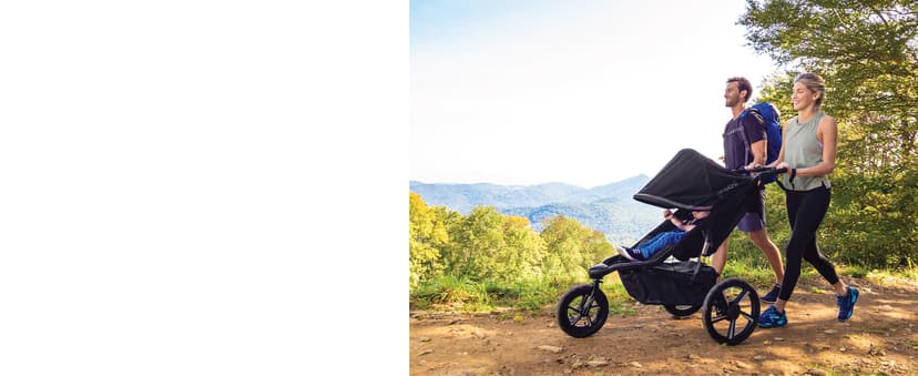 BOB Gear Alterrain Pro Jogging Stroller, Black