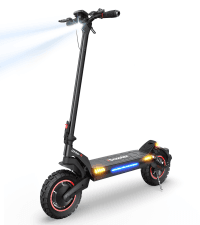iScooter Electric Scooter, 40/43/50 Miles Long Range & 28/38 MPH Top Speed E Scooter, 10/11/12" Offroad Pneumatic Tire Scooter for Adults with Turn Signals, Double Braking Systems, APP and Storage Bag